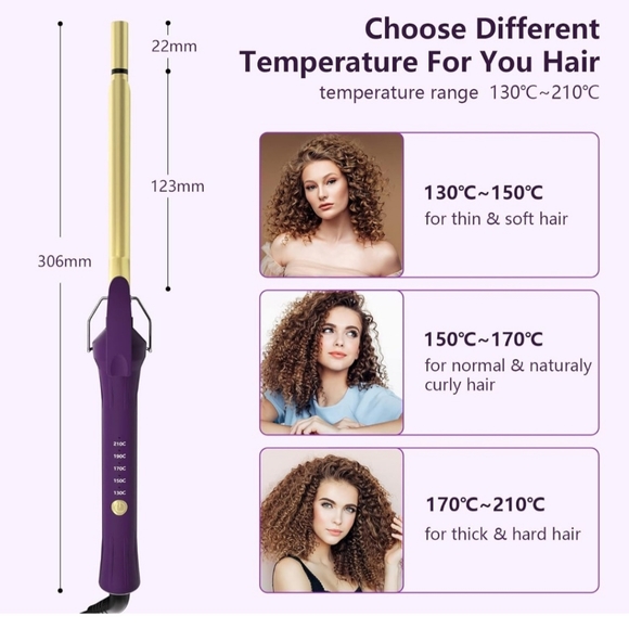 9mm curling iron - Picture 10 of 11